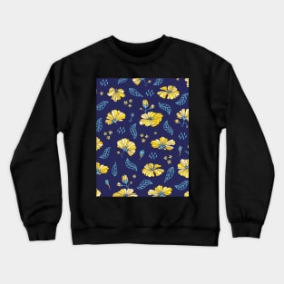 Ukrainian floral pattern Crewneck Sweatshirt